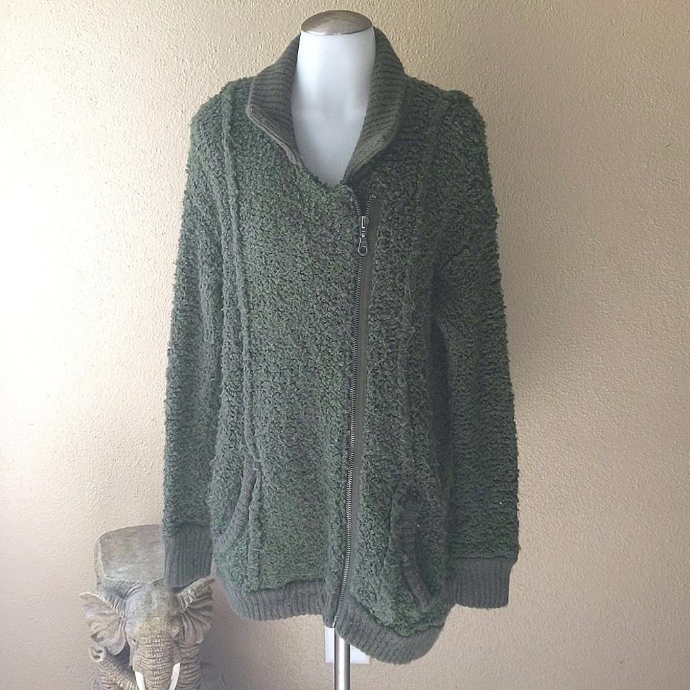 Free People Cuddle Up Cardigan Sweater Jacket